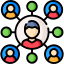 Social media manager handling multiple accounts